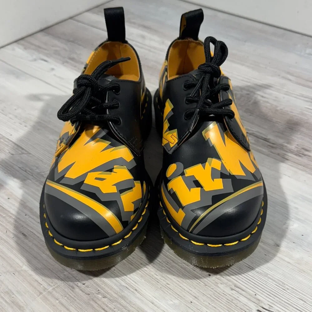 Dr Doc‎ Martens 1461 Airwair Retro Vintage Smooth Leather Oxford men shoe size 4